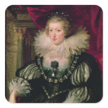 Portrait of Anne of Austria  Infanta of Spain Stickers
