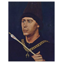 Portrait Of Anthony Of Burgundy Grossbastard Full Color Flyer