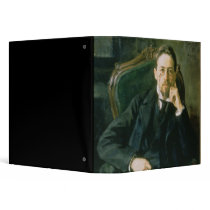 Portrait of Anton Pavlovich Chekhov, 1898 3 Ring Binders