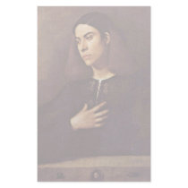 Portrait Of Antonio Broccardo By Giorgione Custom Stationery