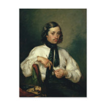 Portrait of Armand Ono, known as The Man with Post Card