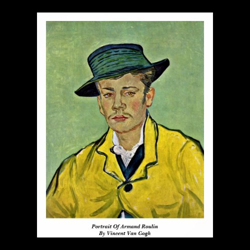 Portrait Of Armand Roulin By Vincent Van Gogh Posters