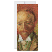 Portrait of Art Dealer Alexander Reid by van Gogh Rack Cards