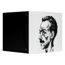 Portrait of Arthur Rimbaud Vinyl Binder