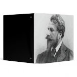 Portrait of Arthur Schnitzler 3 Ring Binder