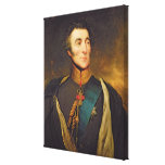 Portrait of Arthur Wellesley Stretched Canvas Print