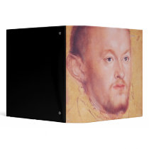 Portrait of Augustus I  Elector of Saxony 3 Ring Binders