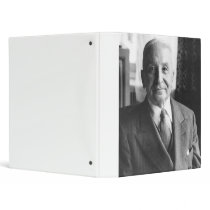 Portrait of Austrian Economist Ludwig Von Mises Vinyl Binders