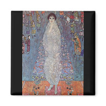 Portrait of Baroness Elisabeth Bachofen by Klimt Magnet