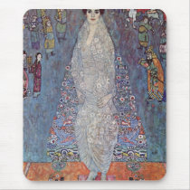 Portrait of Baroness Elisabeth Bachofen by Klimt Mouse Pads