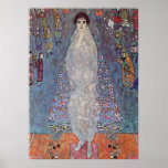 Portrait of Baroness Elisabeth Bachofen by Klimt Poster