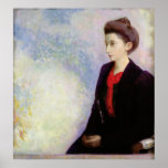 Portrait of Baroness Robert de Domecy, 1900 Posters