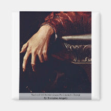 Portrait Of Bartolomeo Panciatichi Detail Refrigerator Magnets