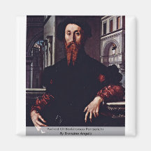 Portrait Of Bartolomeo Panciatichi Refrigerator Magnets