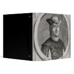 Portrait of Baruch or Benedict Spinoza Vinyl Binder