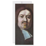 Portrait Of Bernard Ignat Martinice Detail By ? Kr Rack Card Design