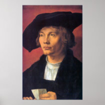 Portrait of Bernhard von Reese by Albrecht Durer Poster
