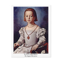 Portrait Of Bia Medici By Angelo Bronzino Postcards