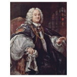 Portrait Of Bishop Benjamin Hoadly By Hogarth flyers