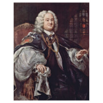 Portrait Of Bishop Benjamin Hoadly By Hogarth Letterhead