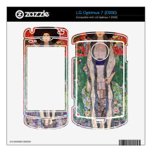 Portrait of Bloch-Bauer by Gustav Klimt Skin For LG Optimus 7