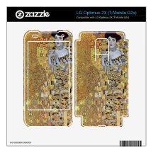 Portrait of Block-Bauer 2 by Gustav Klimt Decal For LG Optimus 2X