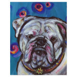 Portrait of Bubbly Bulldog Personalized Flyer