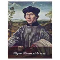 Portrait Of Canon Stephen Gardiner Flyer Design
