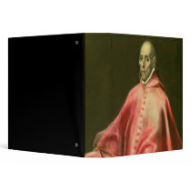 Portrait of Cardinal Juan de Tavera Vinyl Binder