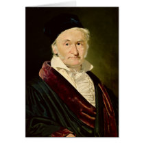 Portrait of Carl Friedrich Gauss, 1840 Cards