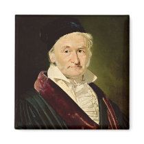 Portrait of Carl Friedrich Gauss, 1840 Refrigerator Magnet
