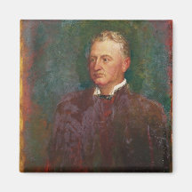 Portrait of Cecil John Rhodes  1898 Magnet