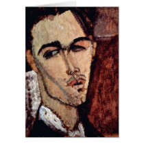 Portrait of Celso Laga by Amedeo Modigliani cards