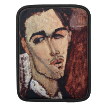 Portrait of Celso Laga by Amedeo Modigliani Sleeve For iPads