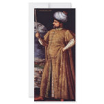 Portrait Of Chaireddin Pasha By Italienischer Meis Custom Rack Card