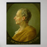 Portrait of Charles de Montesquieu Print