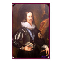 Portrait of Charles I King of England - posters