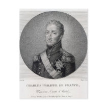 Portrait of Charles of France Post Card