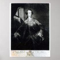 Portrait of Charles Watson-Wentworth Posters