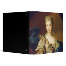Portrait of Charlotte Aglae of Orleans, 1720s Vinyl Binder