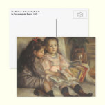 Portrait of Children by Pierre Auguste Renoir Postcard