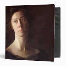 Portrait of Clara J. Mather Vinyl Binder