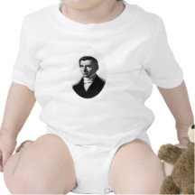 Portrait of Classical Liberal Frederic Bastiat Tshirts