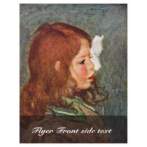 Portrait Of Coco By Pierre-Auguste Renoir Flyers