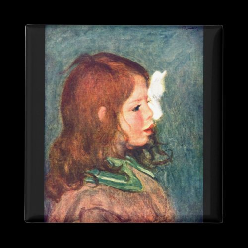 Portrait of Coco by Pierre Renoir Refrigerator Magnet