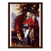 Portrait Of Colonel George Kh Coussmaker Postcards