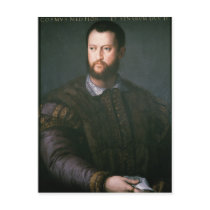 Portrait of Cosimo I de'Medici, 16th century Post Card