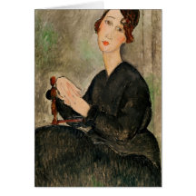 Portrait of Dedie Hayden, 1918 Card