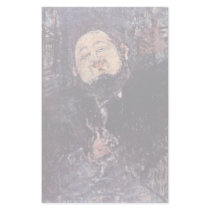 Portrait Of Diego Rivera By Modigliani Amedeo Stationery Paper