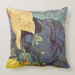 Portrait of Doctor Gachet by Vincent van Gogh Throw Pillow